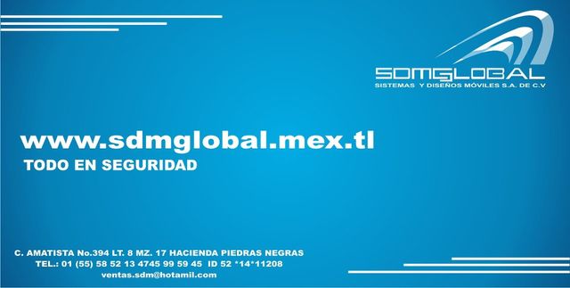 SDM GLOBAL MEXICO torreta marca whelen para patrullas subsemun equipo para patrullas